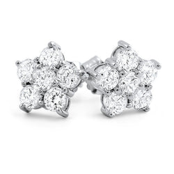 1.32 CTW Simulated Diamond Star Stud Earrings